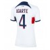 Paris Saint-Germain Manuel Ugarte #4 Replika Borta matchkläder Dam 2023-24 Korta ärmar